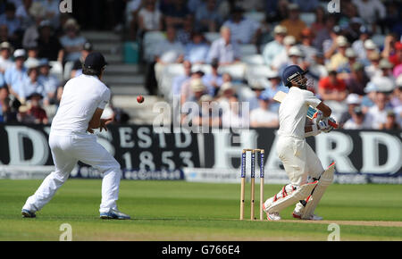 Cricket - Investec Série Test - Premier Test - Angleterre v Inde - Jour 1 - Trent Bridge Banque D'Images