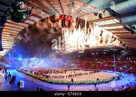 Cérémonie du Commonwealth Games-Closing Banque D'Images