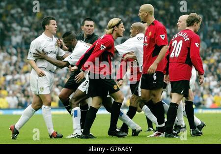 Manchester United v Leeds Banque D'Images