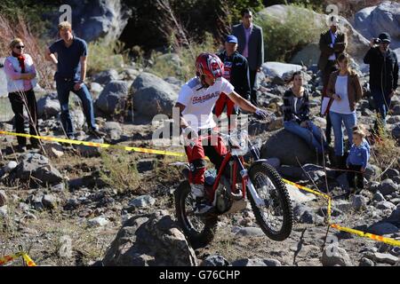 Le prince Harry se rend au Chili - Jour 3 Banque D'Images