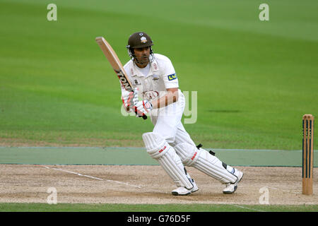 Cricket - LV= Championnat du comté - Division 2 - Premier jour - Surrey v Hampshire - Kia Oval.Vikram Solanki, Surrey Banque D'Images