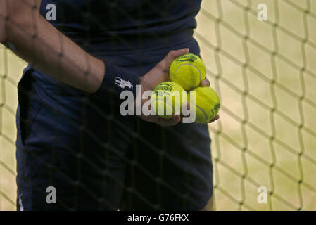 Tennis - 2014 de Wimbledon - Jour 11 - Le All England Lawn Tennis et croquet Club Banque D'Images