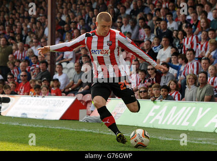 - Football npower Football League One - Play Off - Semi Final - deuxième manche - Brentford v Swindon Town - Griffin Park Banque D'Images