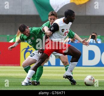 Irlande v Cameroun - Kinsella Banque D'Images