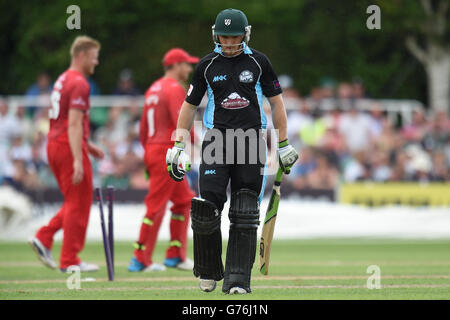 Cricket - NatWest T20 Blast - Worcestershire v - Nouvelle route Banque D'Images