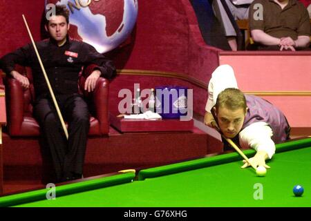 Championnats du monde de snooker / Stephen Hendry Banque D'Images