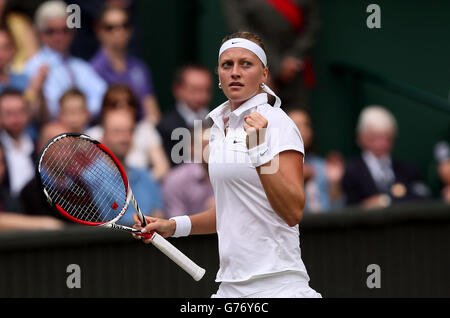 Tennis - 2014 de Wimbledon - Jour 13 - Le All England Lawn Tennis et croquet Club Banque D'Images