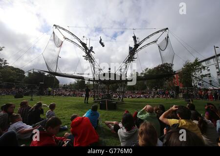 Galway International Arts Festiva Banque D'Images