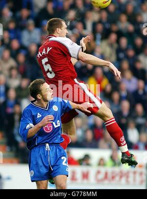 Leicester v Walsall Banque D'Images