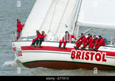 Clipper Round the World Race 2002 Banque D'Images