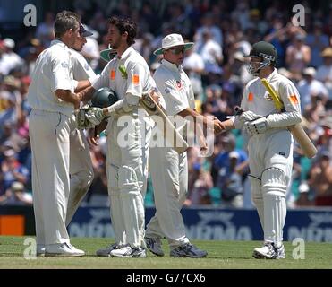 L'Australie v Angleterre Cinquième essai Banque D'Images