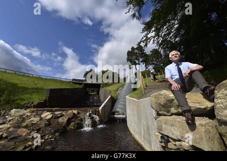 Cragside house powered by water Banque D'Images