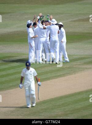 Cricket - Investec Série Test - Troisième Test - v Angleterre Inde - Jour cinq - l'Ageas Bowl Banque D'Images