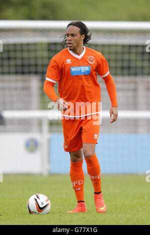 Soccer - Pré saison Friendly - Penrith v Blackpool - Frenchfield Park Banque D'Images