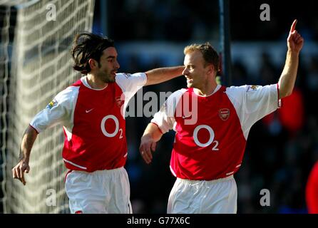 Arsenal v Manchester City Banque D'Images