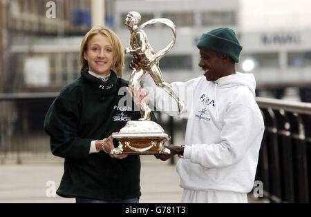 Radcliffe & Abera Marathon 2003 - Gagnants Banque D'Images