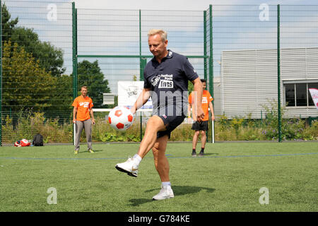 - StreetGames Soccer Football Fives - Newcastle Banque D'Images