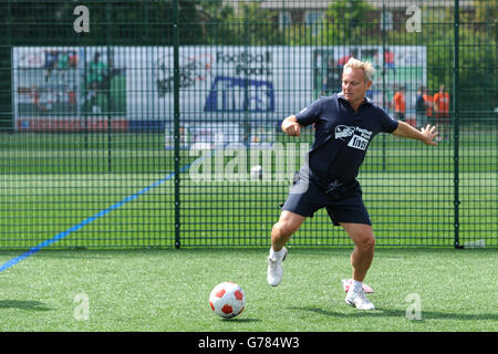 - StreetGames Soccer Football Fives - Newcastle Banque D'Images