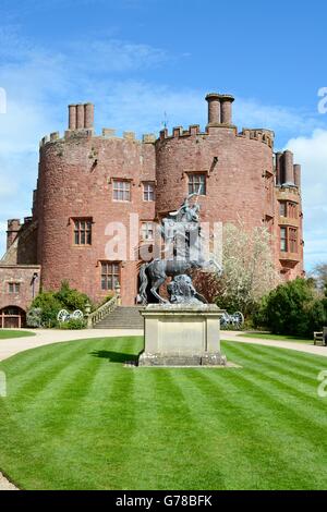 Château de powis Banque D'Images