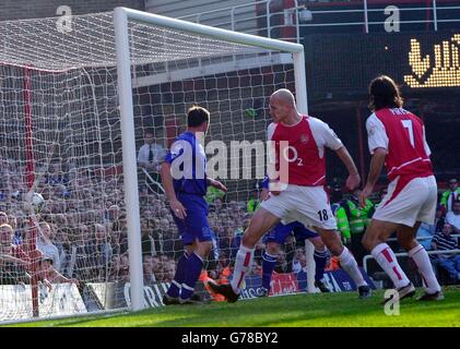Everton v Arsenal Banque D'Images