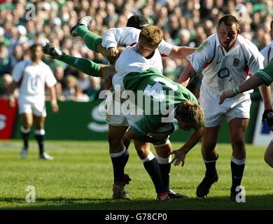 Tournoi RBS 6 Nations contre l'Irlande v Angleterre Banque D'Images