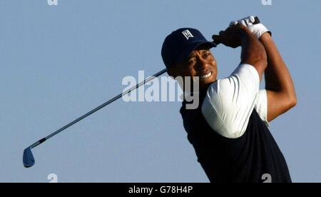 British Open Golf - Tiger Woods Banque D'Images
