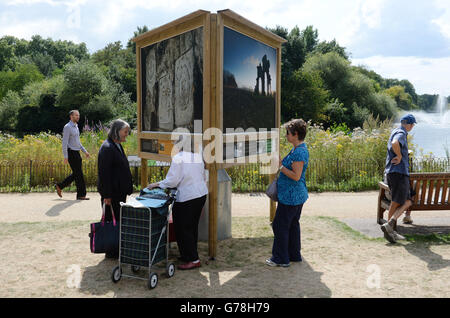 Centenaire de la Première Guerre mondiale - Londres Banque D'Images