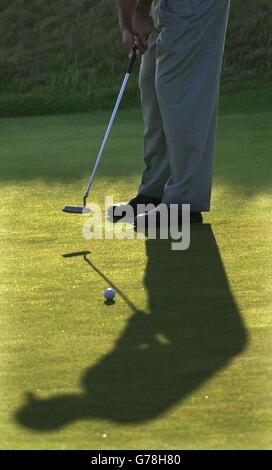 Open Golf - Tiger Woods Banque D'Images