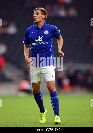 Soccer - Pré saison Friendly - Milton Keynes Dons v Leicester City - Stade:mk Banque D'Images