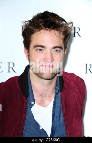 Robert Pattinson participe à un photocall pour le nouveau film The Rover au BFI à Londres. Banque D'Images