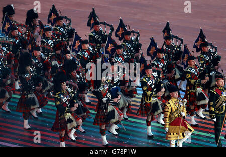 Sport - Jeux du Commonwealth de 2014 - Cérémonie d'ouverture Banque D'Images