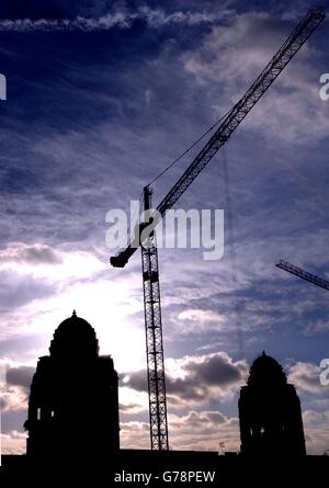 Le stade de Wembley Twin Towers Banque D'Images