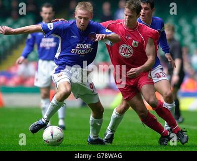 Bristol City v Carlisle United. Banque D'Images