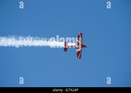 Yakovlev Yak 55M, envolées, Springbank Springbank, Alberta, Canada Banque D'Images