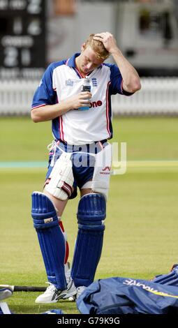 NatWest Series Flintoff moustiquaires Banque D'Images