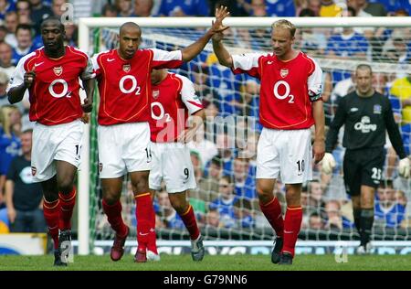 Everton v Arsenal Banque D'Images