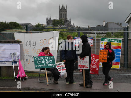 Propositions de ponts Kilkenny Banque D'Images