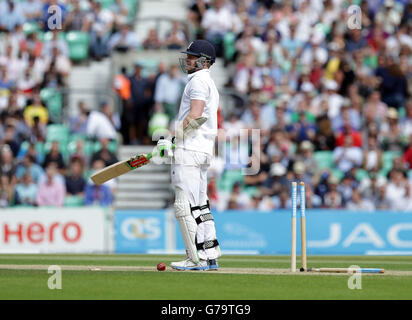 Cricket - Investec Série Test - Cinquième Test - Angleterre v Inde - Jour deux - l'Ovale Kia Banque D'Images