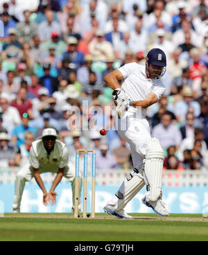 Cricket - Investec Série Test - Cinquième Test - Angleterre v Inde - Jour deux - l'Ovale Kia Banque D'Images