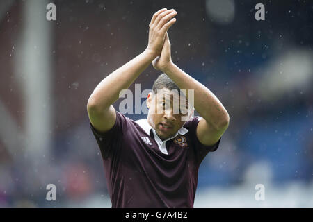 Soccer - Rangers v - Championnat SPFL Coeur de Midlothian - Ibrox Stadium Banque D'Images