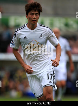 Football - pré-saison amical - Swansea City v Villareal - Liberty Stadium. Ki Sung-Yueng de Swansea City Banque D'Images