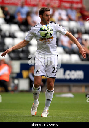 Football - pré-saison amical - Swansea City v Villareal - Liberty Stadium. Angel Rangel de Swansea City Banque D'Images