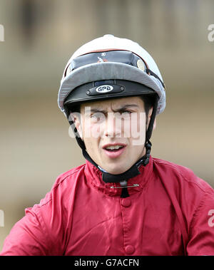 Courses hippiques - Derby Day - Hippodrome de Doncaster. Thomas Borwn, Jockey Banque D'Images