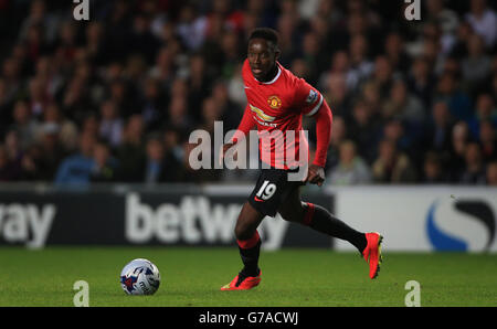 Football - Capital One Cup - second tour - Milton Keynes dons / Manchester United - Stadium:mk. Danny Welbeck de Manchester United Banque D'Images