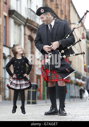 Piping Live ! Festival International du Glasgow Banque D'Images