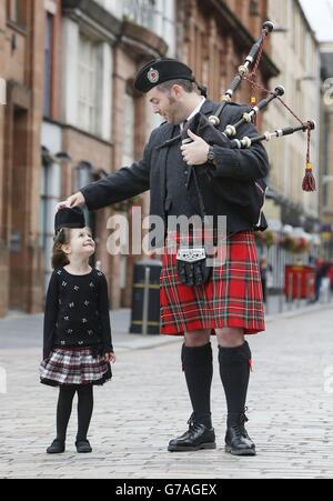 Piping Live ! Festival International du Glasgow Banque D'Images