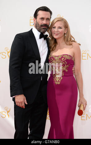 66e Primetime Emmy Awards - Arrivals - Los Angeles Banque D'Images