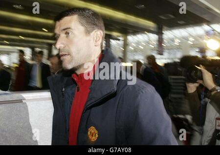 Roy Keane dans assult sur garçon de 16 ans demander Banque D'Images