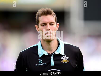 Cricket - Royal London One Day Cup - Surrey contre Kent - Kia Oval.Chris Tremlett, Surrey Banque D'Images