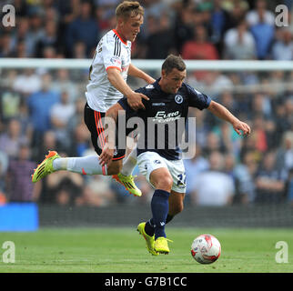 Sky Bet Championship Soccer - - Fulham v Millwall - Craven Cottage Banque D'Images